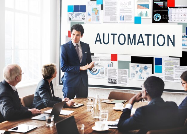 What is the first step in developing an automation strategy